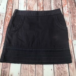 🛍 Elevenses Ric Rac Trim Skirt